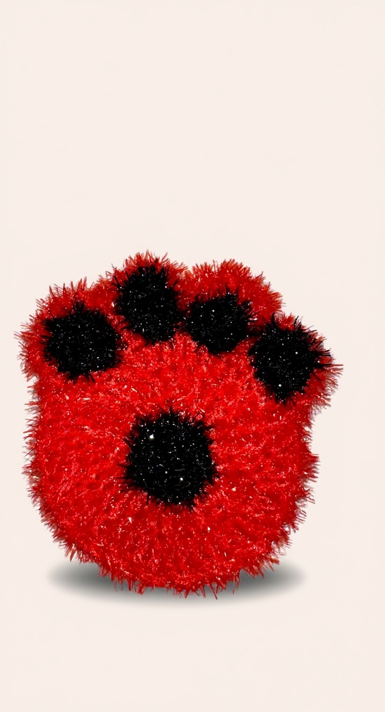 Éponge douche patte