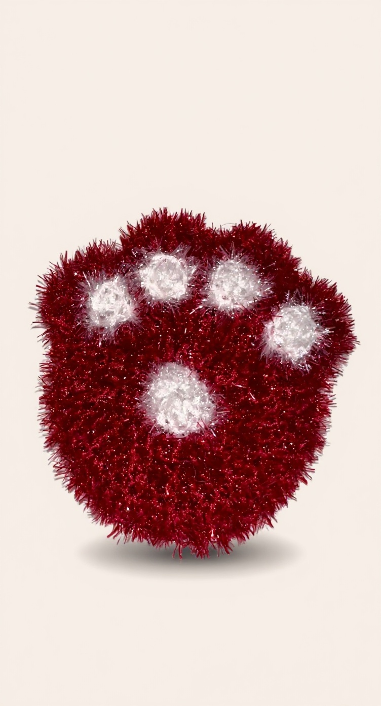 Éponge douche patte