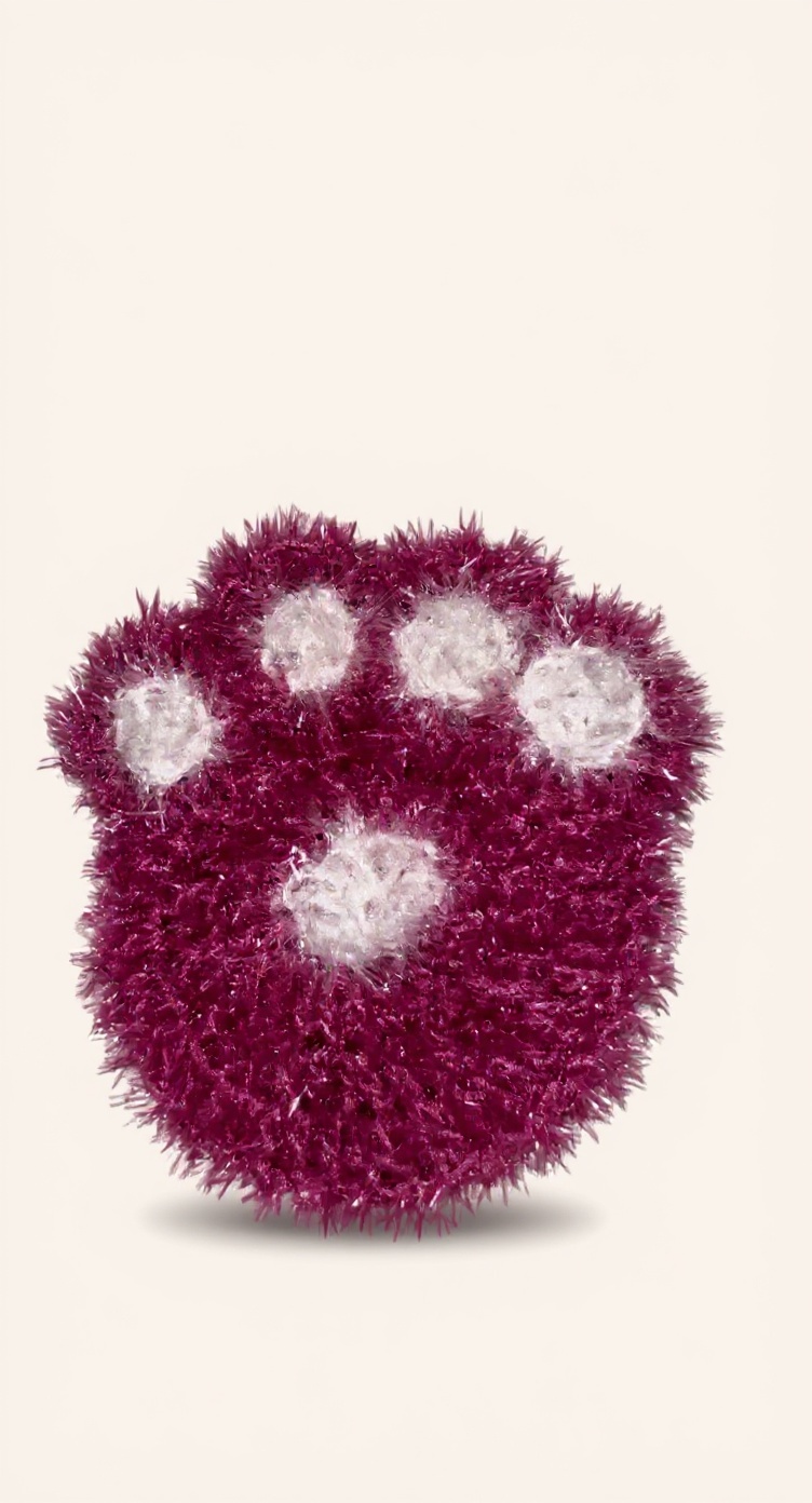 Éponge douche patte