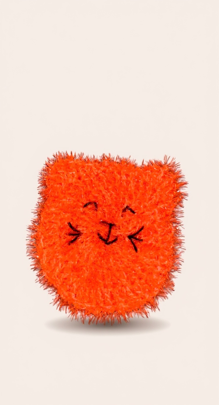 Éponge douche smiley