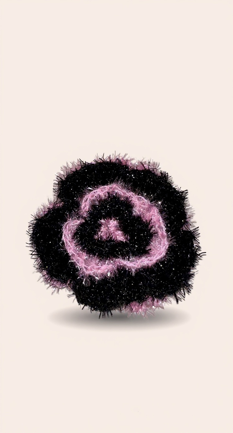 Éponge douche fleur