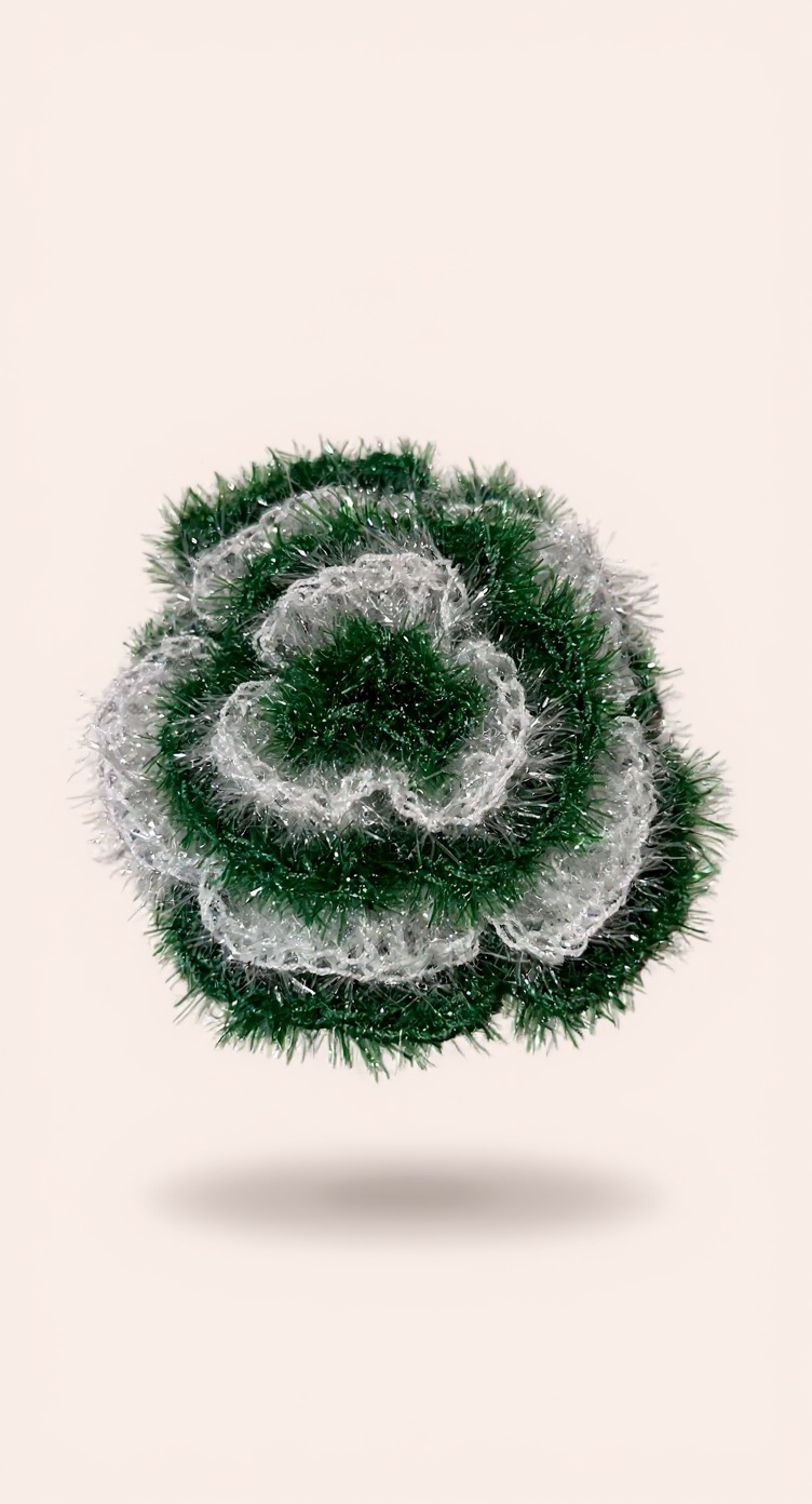 Éponge douche fleur