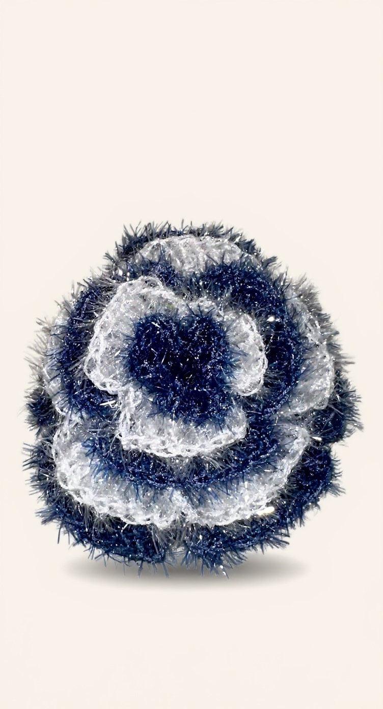 Éponge douche fleur