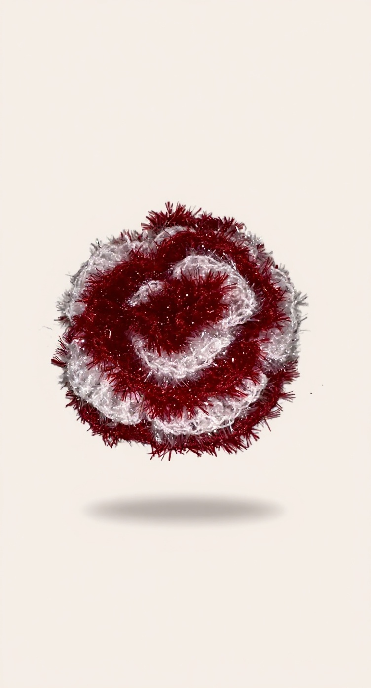 Éponge douche fleur