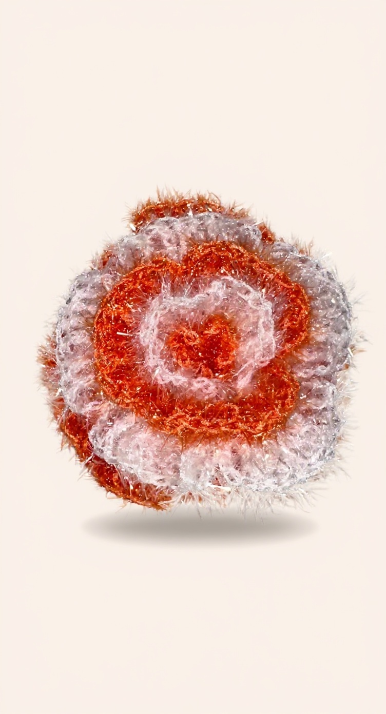 Éponge douche fleur