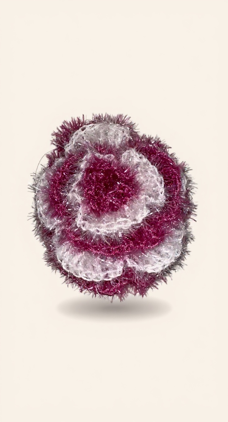 Éponge douche fleur