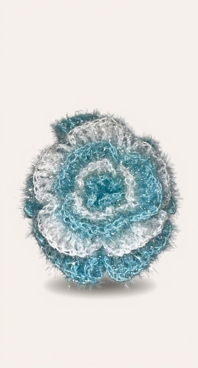 Éponge douche fleur