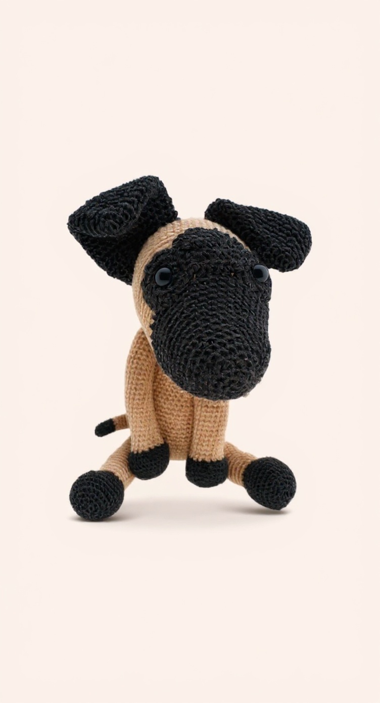 Grande peluche chien