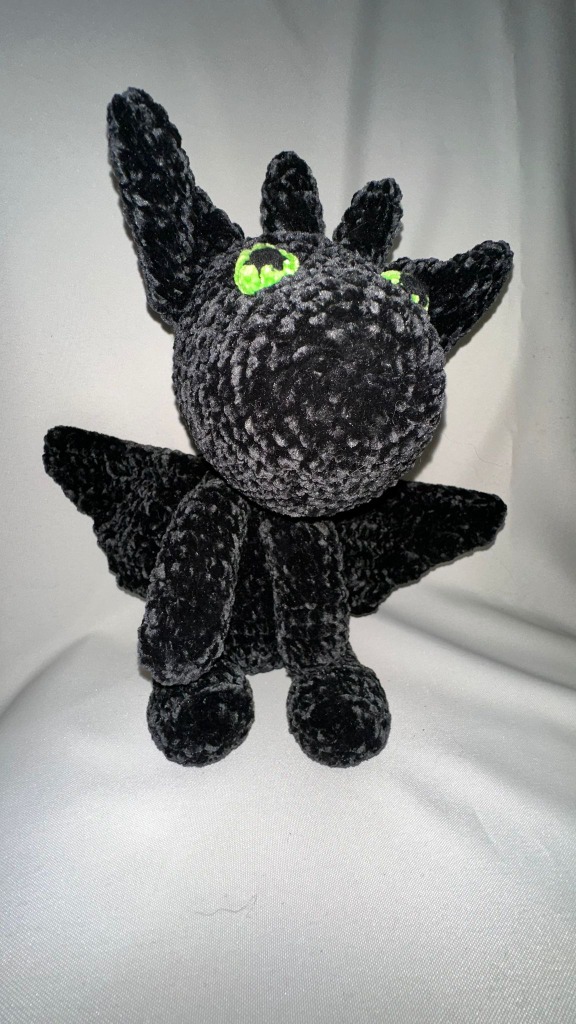 Grande peluche Krokmou (Dragon)