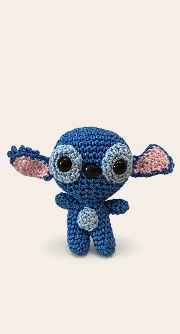 Personnage moyen amigurumi