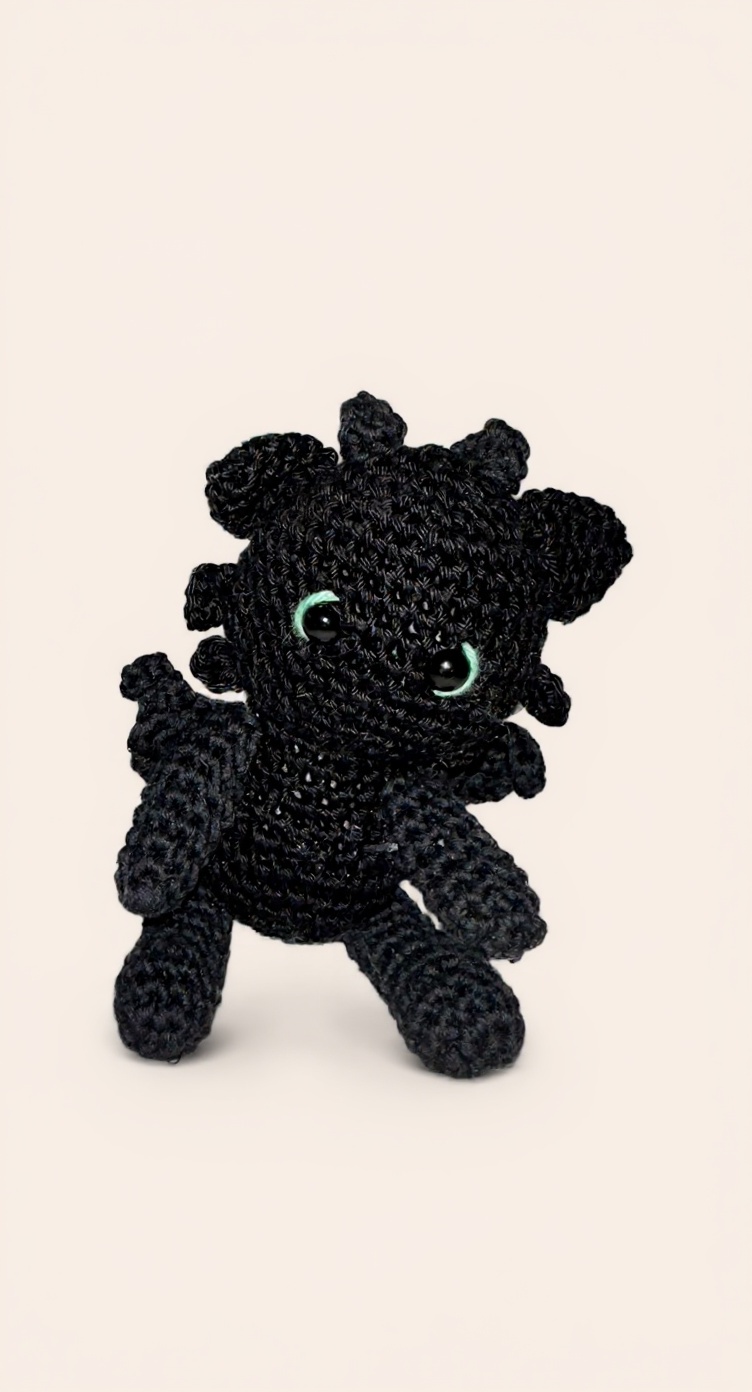 Personnage moyen amigurumi