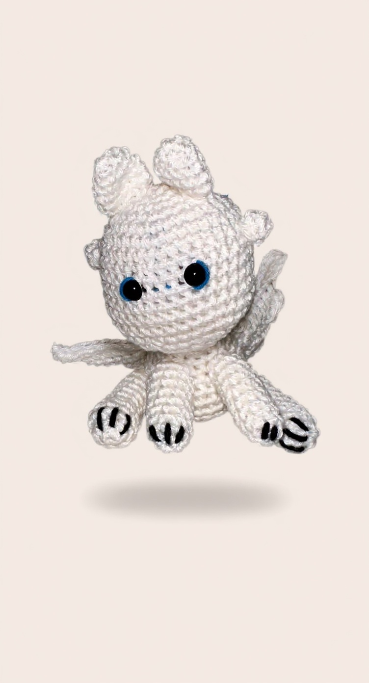 Personnage moyen amigurumi